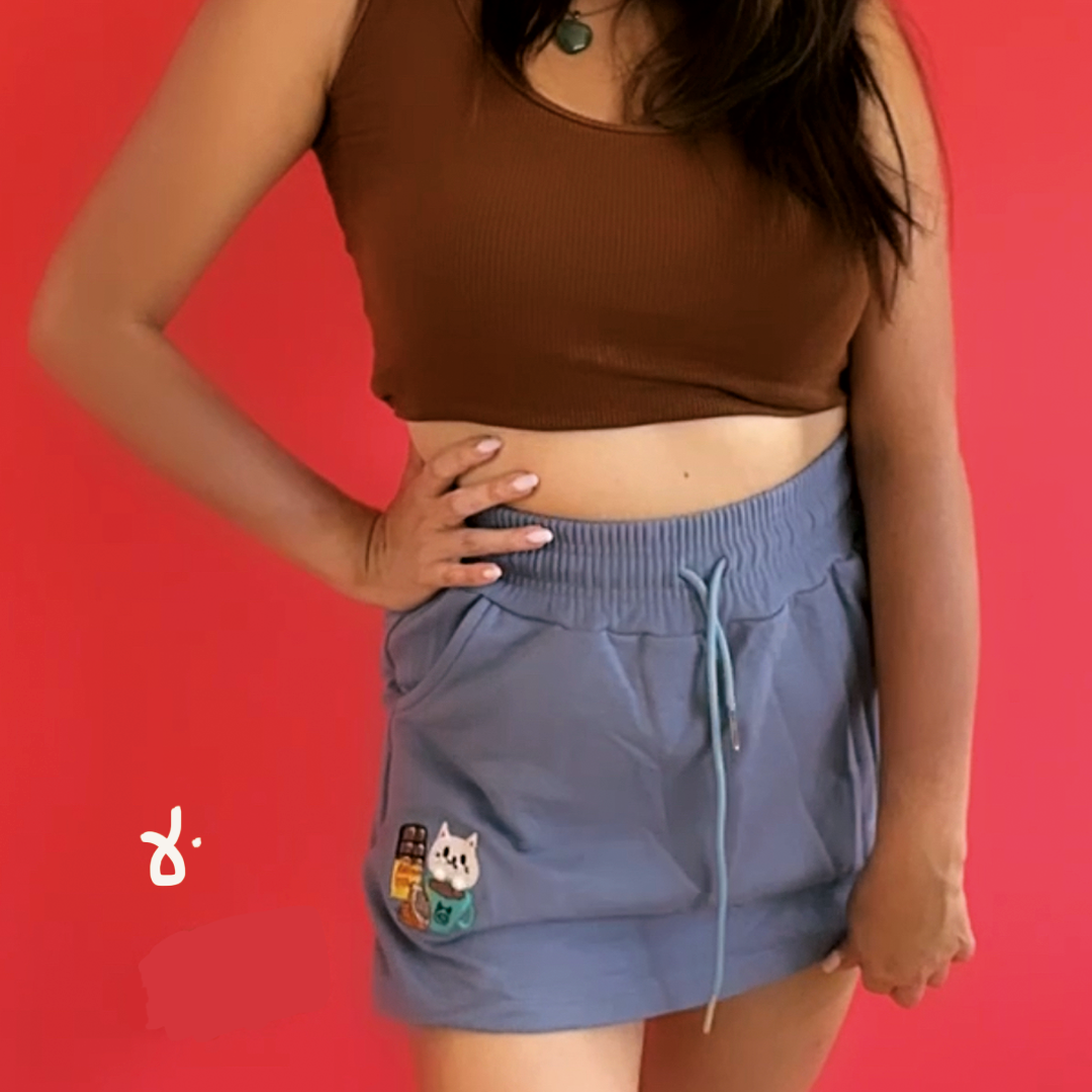 Short/Falda "Equipo Chocolate"