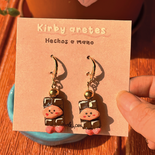 Earings "Kirby tablet"