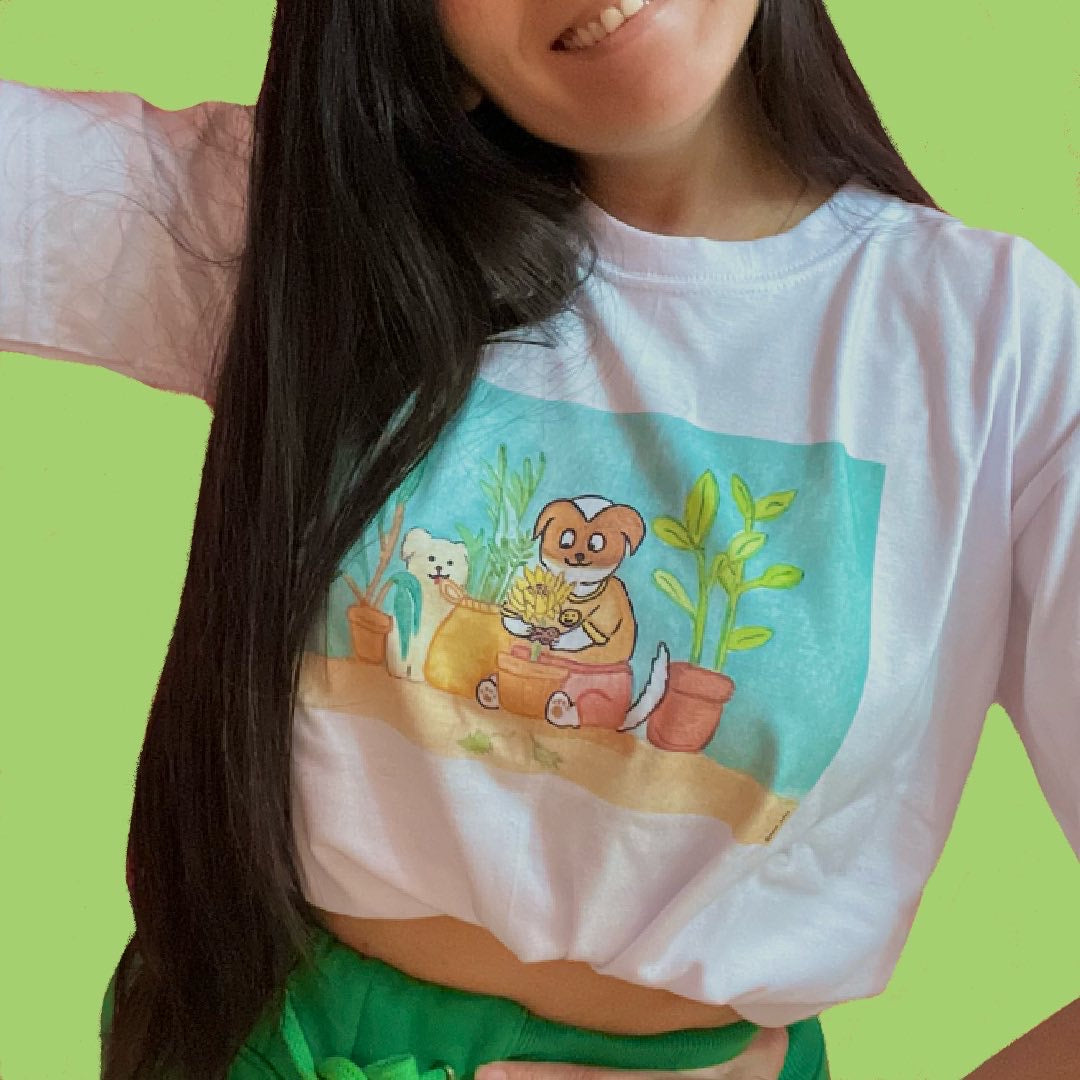 Camiseta "Bonita Jardinera"