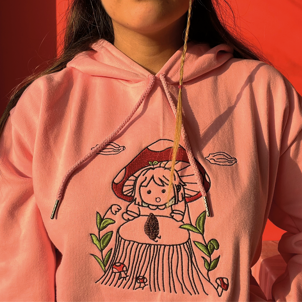 Hoodie "Cocoa in the forest"